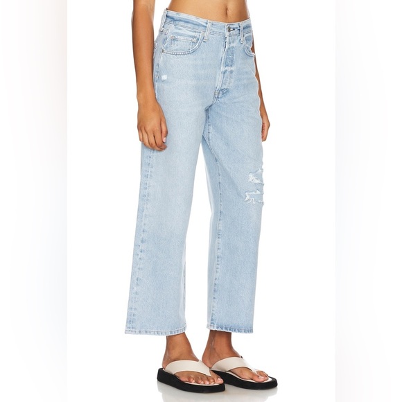 NWT CITIZENS OF HUMANITY - Pina Low Rise Baggy Crop in Cascade - Picture 2 of 4